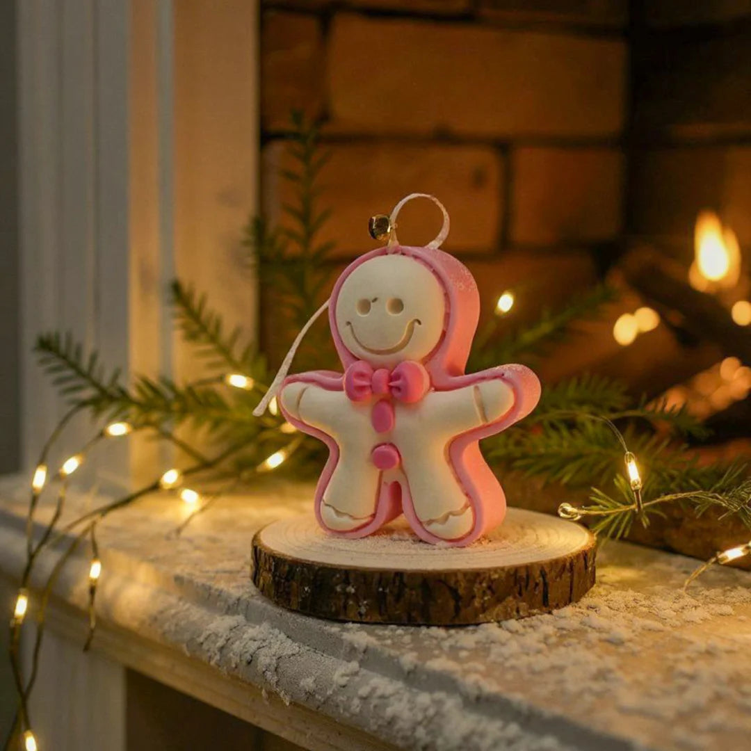 Lumânare handmade turtă dulce roz 50G Melted Moments