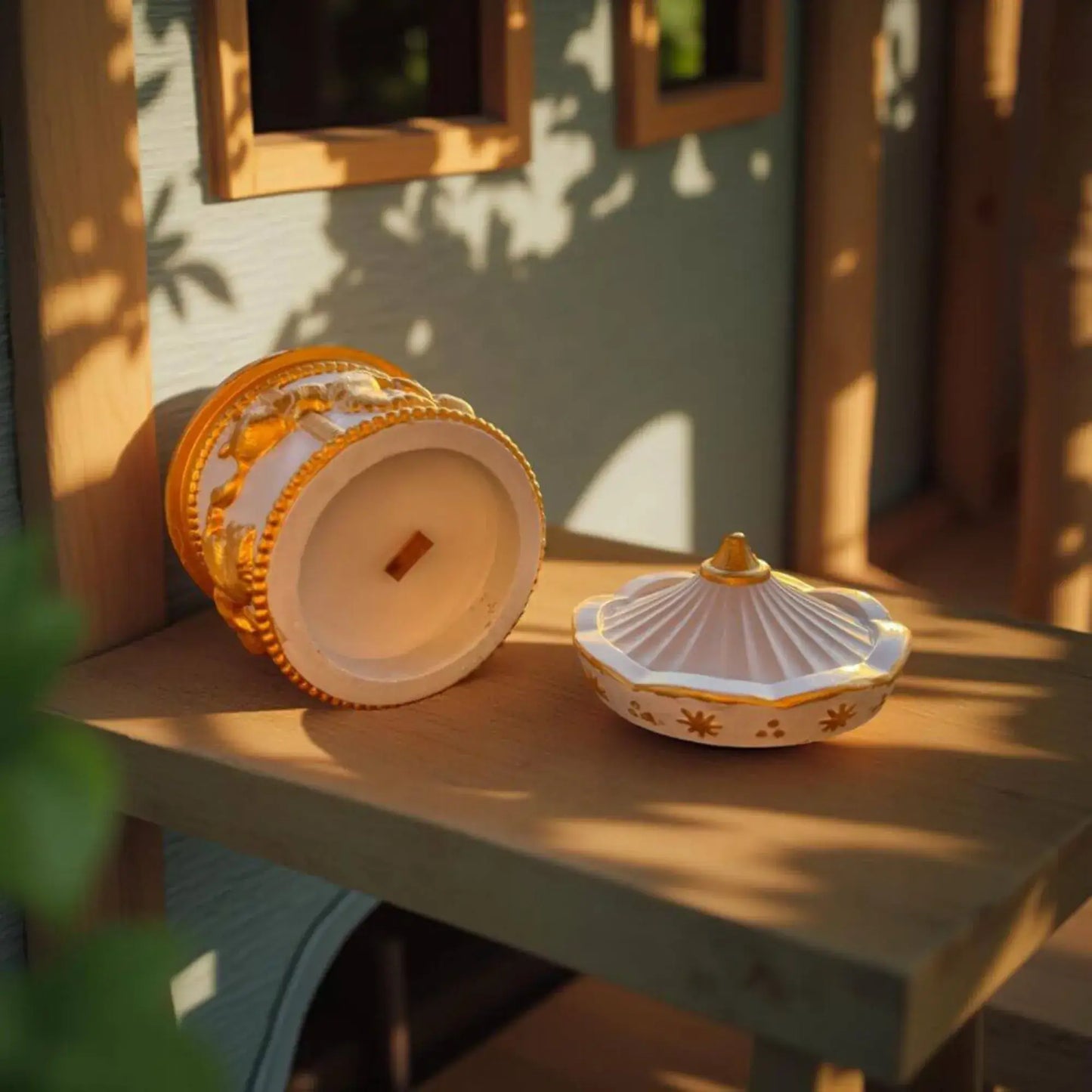 Lumânare Handmade Parfumată Carusel Vintage – Vanilie & Caramel – 100g