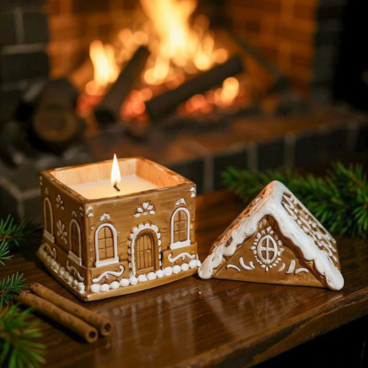 Lumânare parfumată cu aromă de portocală din colecția de iarnă Melted Moments