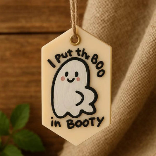 Odorizant Dulap Handmade – Fantomă Model „I Put The Boo In Booty” ,35g