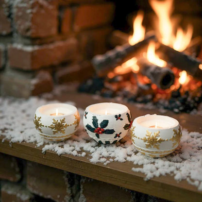 Lumânare handmade globuleț parfumat mosc 45G Melted Moments