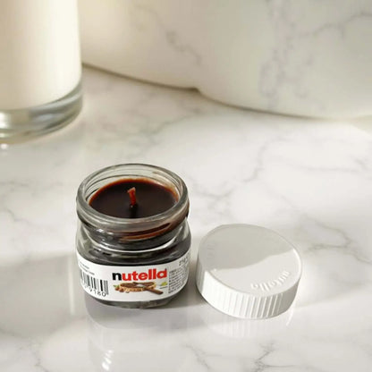 Lumânare Parfumată Nutella – Aromă de Ciocolată, 25g Handmade