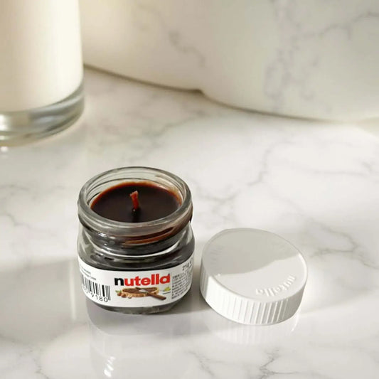 Lumânare Parfumată Nutella – Aromă de Ciocolată, 25g Handmade