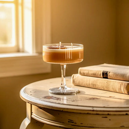 Lumânare Handmade Parfumată Pornstar Martini – Ceară de Soia 200g Handmade