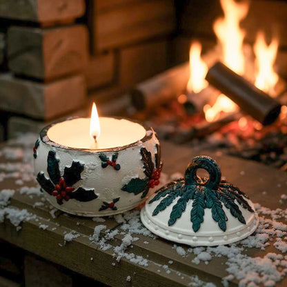 Lumânare handmade globuleț parfumat mosc 45G Melted Moments