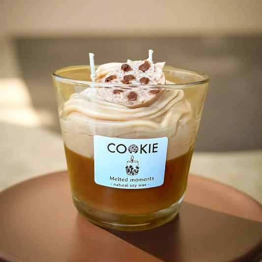 Lumânare Parfumată Cookie – Aromă de Biscuiți Dulci – 250g