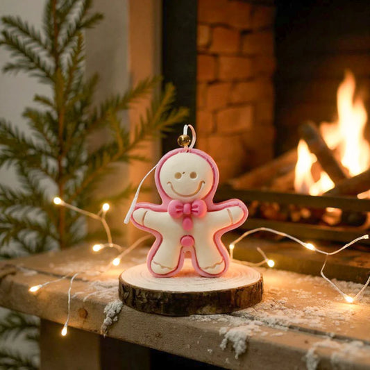 Lumânare Handmade Turtă Dulce Roz – Melted Moments, 50G