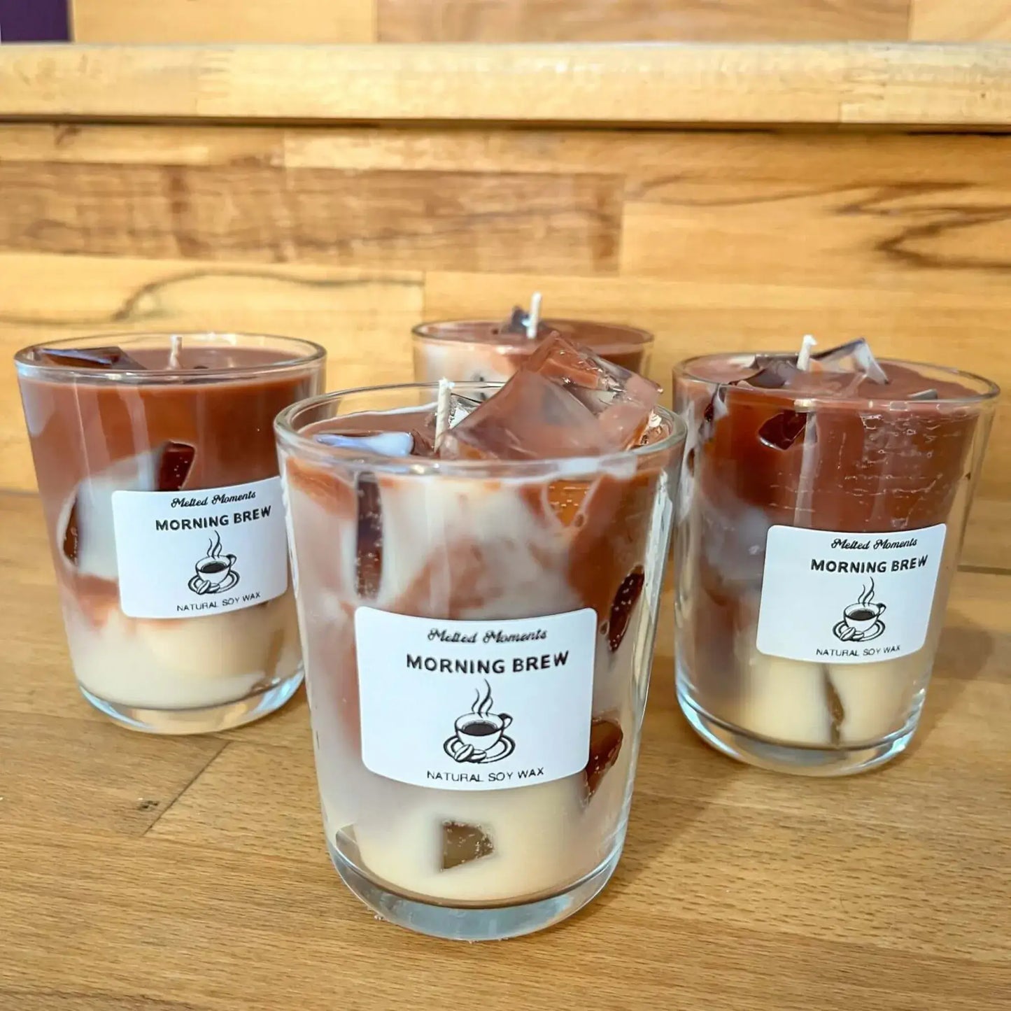Lumânare Parfumată Latte - Aromă Cafea și Lapte - 200g