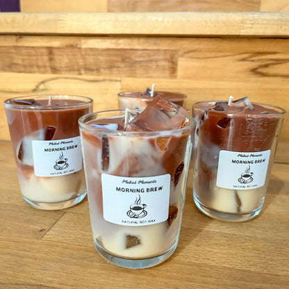 Lumânare Parfumată Latte - Aromă Cafea și Lapte - 200g